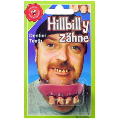 Erfurth - Hillbilly Prothesen-Zähne aus weichem Schaumlatex für Tarnungen - Rollenspiele & Berufsspiele