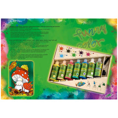 Folia - Hobby Set Antik Fensterfarbe 7 Teile Kit - Basteln