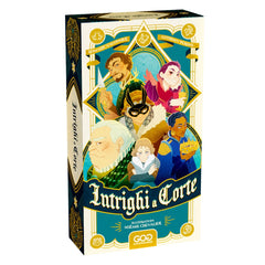 GateOnGames - Intrighi a Corte - Kartenspiele - 8+ - GOG34388 - Italienische Edition
