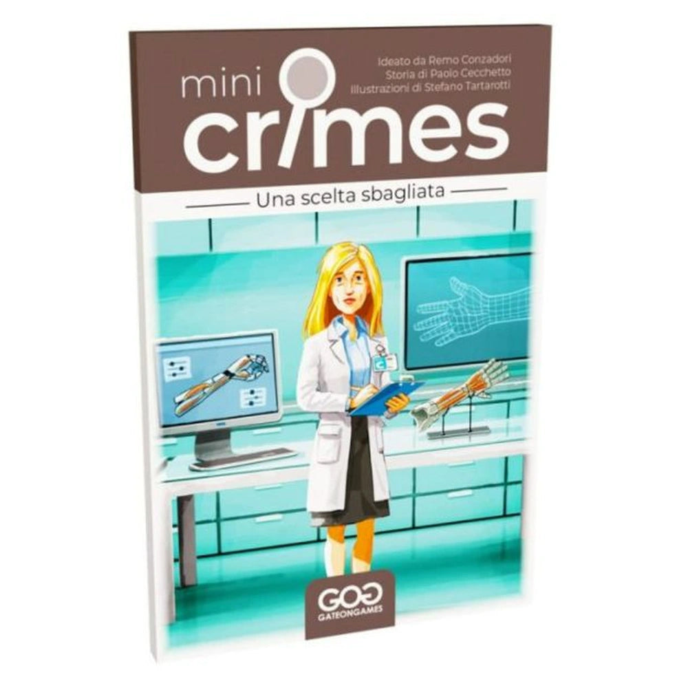 Gate On Games - Mini Crimes - Brettspiele - 8+ - GOG30225 - Italienische Edition