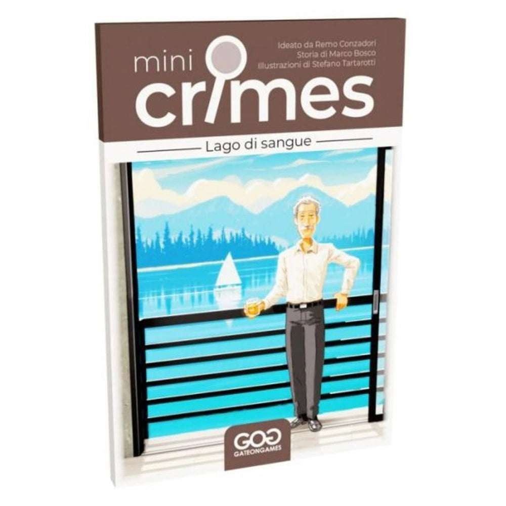 GateOnGames - Mini Crimes S3 - Lago Di Sangue - Board Games Age: +8 - GOG33634 - Italian Edition