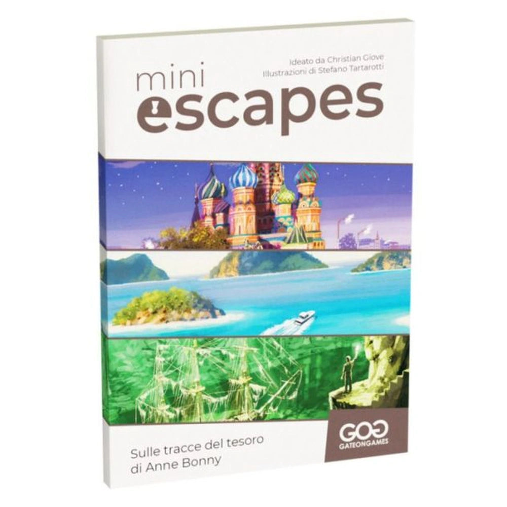 GateOnGames - Mini Escapes - Brettspiele - 12+ - GOG26269 - Italienische Edition