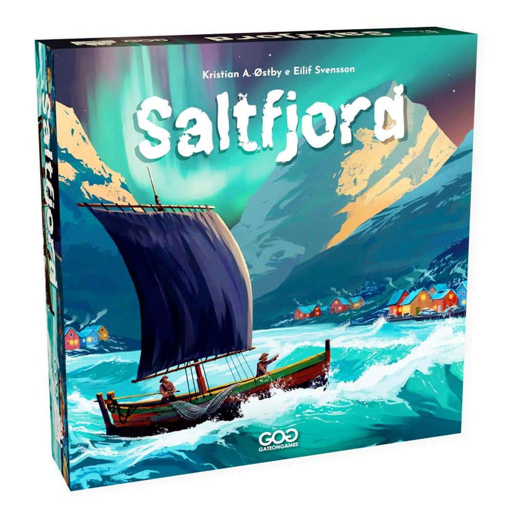 GateOnGames - Saltfjord - Brettspiele - 14+ - GOG22274 - Italienische Edition