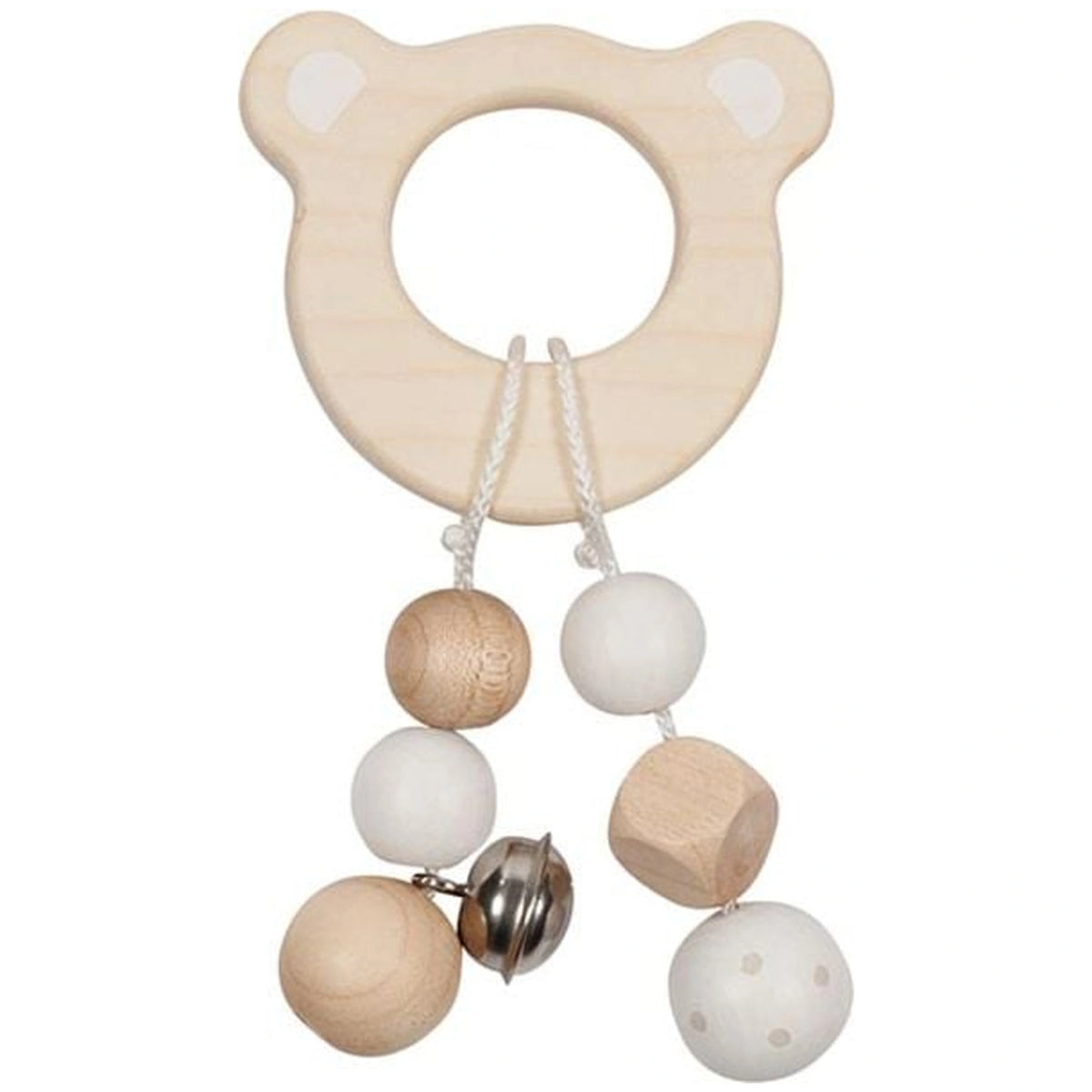Gollness - Greifspielzeug Bärenkopf - Rasseln