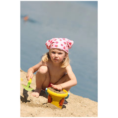 Gowi - Beach Bucket Diameter 16 Cm Multi Color - Beach & Sand Toys
