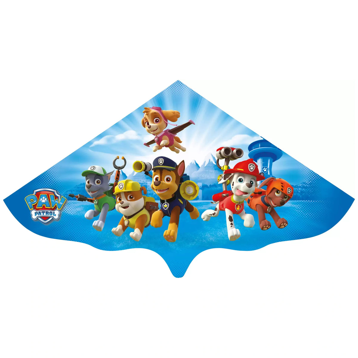 Gunther Flugspiele - Single-Line Kite Paw Patrol Wingspan 1150Mm Suitable For Wind Speeds 4 To 6 Bft - Outdoor Play Equipment
