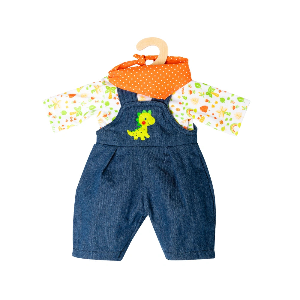 Heless - Dolls Playsets - Dino Doll Clothing Set - 3 Pieces - 3+ Yrs