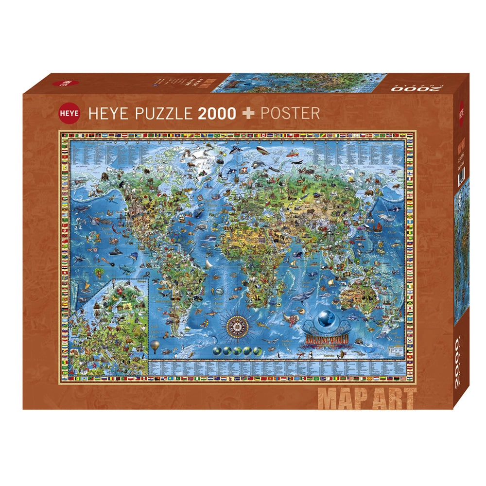 Heye - Amazing World Puzzle - Puzzles - 14 - HEY29846