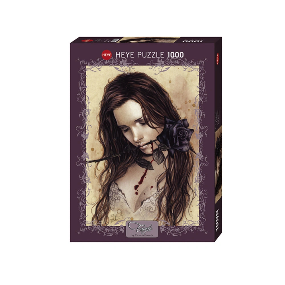 HEYE - Dark Rose Puzzle - Puzzles - +14 - HEY29430