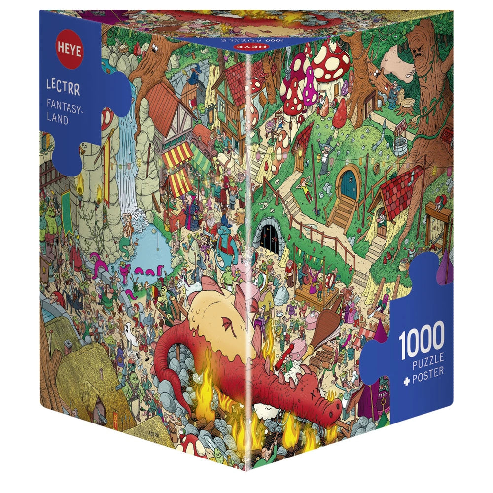 Heye - Fantasyland Puzzle - Puzzles - +14 - Kreativer Spaß - HEY30021