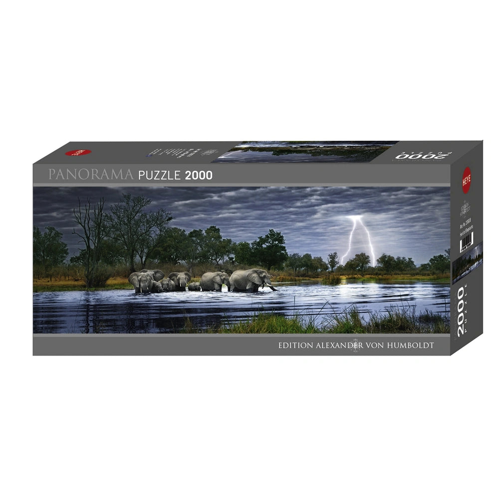 Heye - Herde von Elefanten - Puzzles - 14 - HEY29508