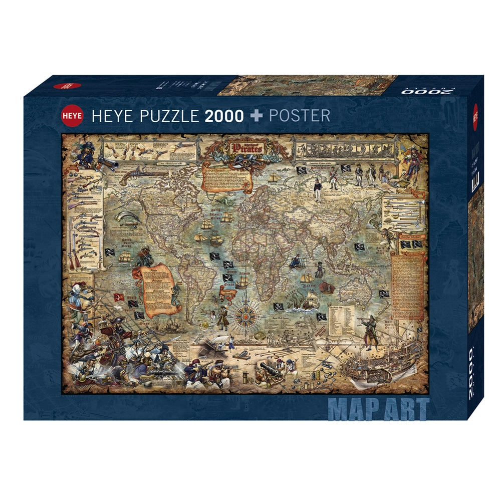 HEYE - Piratenwelt - Puzzles - 14+ - HEY29847