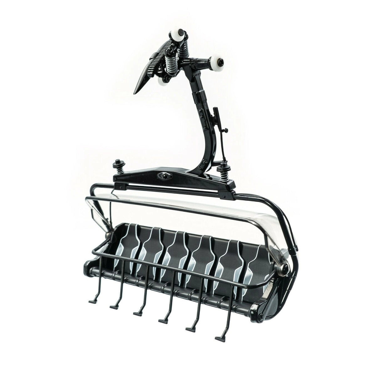 Jagerndorfer - Grey-Black D-Line 6 Seater Chair - Model Making