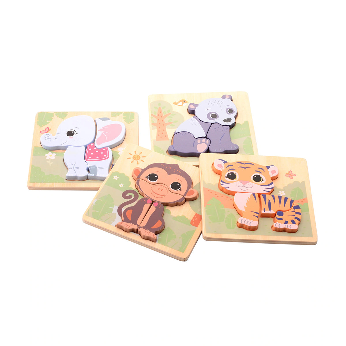 Johntoy - Das Wildies Familienpuzzle - Puzzles