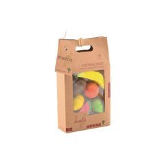 Johntoy - Wooden Cutting Fruit - Pretend Professions & Role Playing