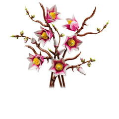 LEGO - Baukasten - Botanische Magnolienzweige - 18+ Monate - Florale Dekoration