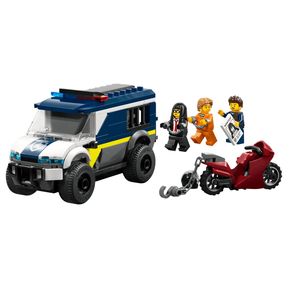 LEGO - Stadtpolizei Gefangentransportwagen - Konstruktionsspielzeug