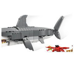 LEGO - Creator 3 in 1 Fierce Shark mit einer Schatztruhe - Konstruktionsspielzeug