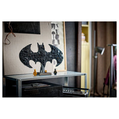 LEGO DC Batman Logo (76330) - 20th Anniversary Collectible 678 Pcs Wall Decor Set - Age: +12 - Construction Set Toys
