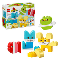 LEGO - DUPLO 3 in 1 Kreative Süße Haustiere - Konstruktionsspielzeug