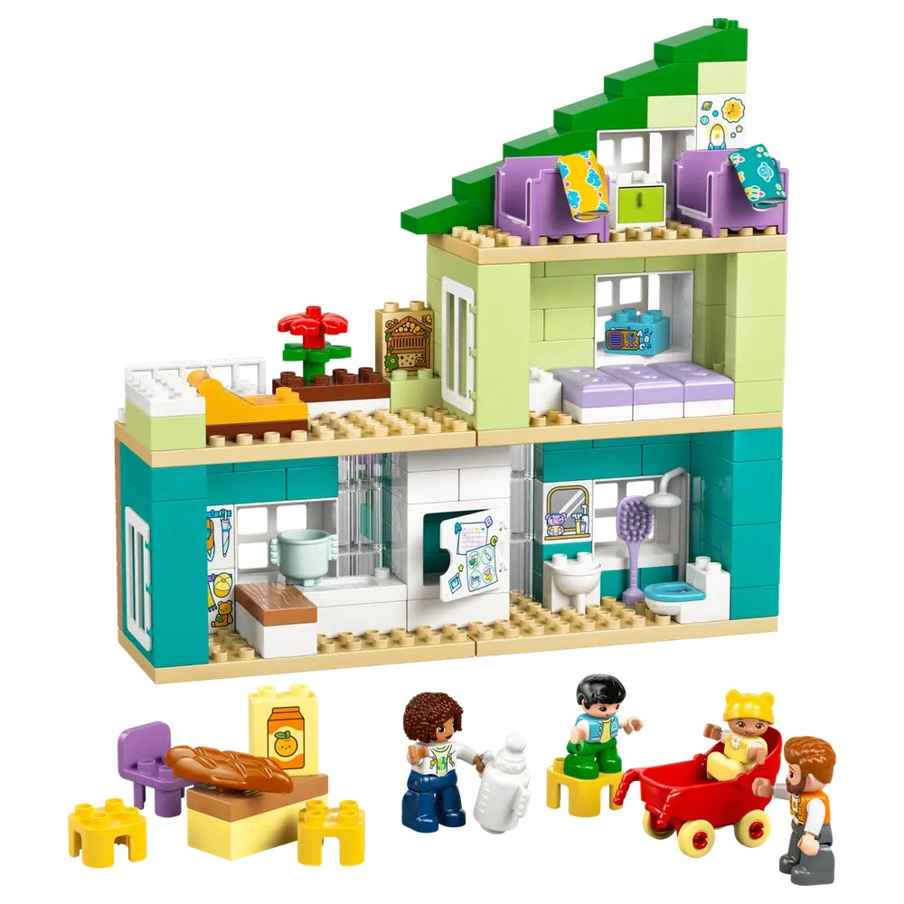 LEGO - DUPLO 3 in 1 Modernes Familienhaus mit Figuren - Konstruktionsspielzeug