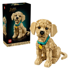 LEGO - Konstruktionsset - Golden Retriever Welpe - 18+ Monate - Fortgeschrittenes Set