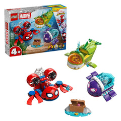 LEGO - Marvel Spidey Unterwasserfahrzeuge - Konstruktionsspielzeug