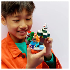 LEGO - Minecraft Steves Taiga Abenteuer - Konstruktionsspielzeug