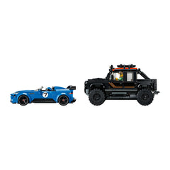 LEGO - Speed Champions Jaguar Project 7 & Land Rover Defender - Construction Set Toys 740 Pcs Age +10 - 77264