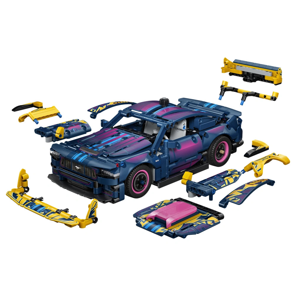 LEGO - Technic Custom Garage Ford Mustang GT Car - Konstruktionsspielzeug - 10 - 72042236