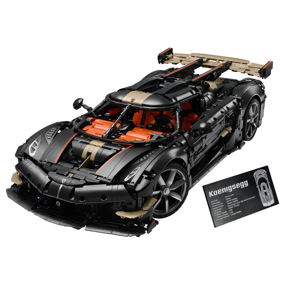 LEGO - Technic Koenigsegg Sadair's Spear Megacar - Construction Set Toys - 18 - 72042232