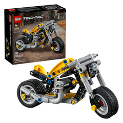LEGO - Technic Gelbe Motorrad Baukasten - 11 Jahre - STEM Ingenieur Geschenk