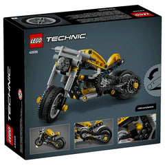 LEGO - Technic Gelbe Motorrad Baukasten - 11 Jahre - STEM Ingenieur Geschenk