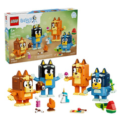 LEGO - Bluey Brick - Gebautes Bluey Familien - Konstruktionsset - 5+ - 72011217