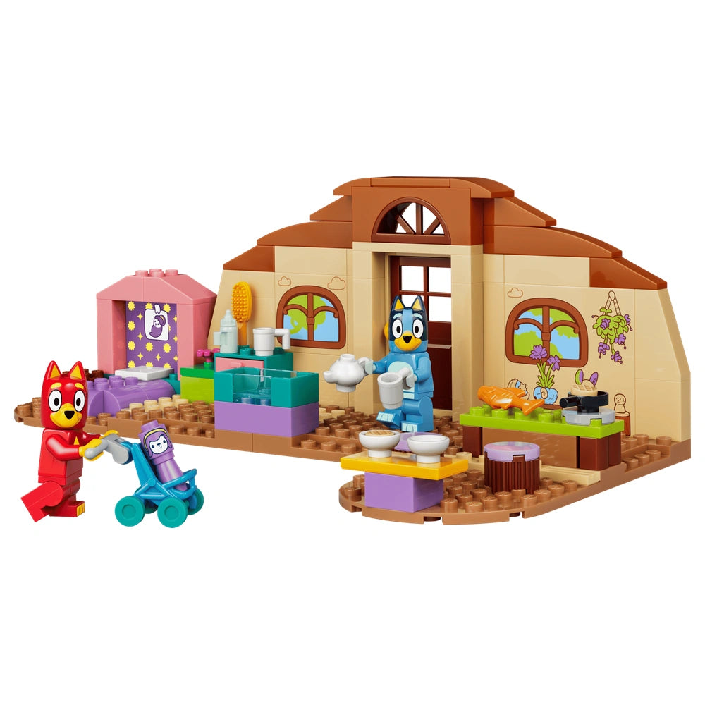 LEGO - Bluey Schule mit Rusty und Bluey - Konstruktionsspielzeug - +4 - Geschenk - 72011221