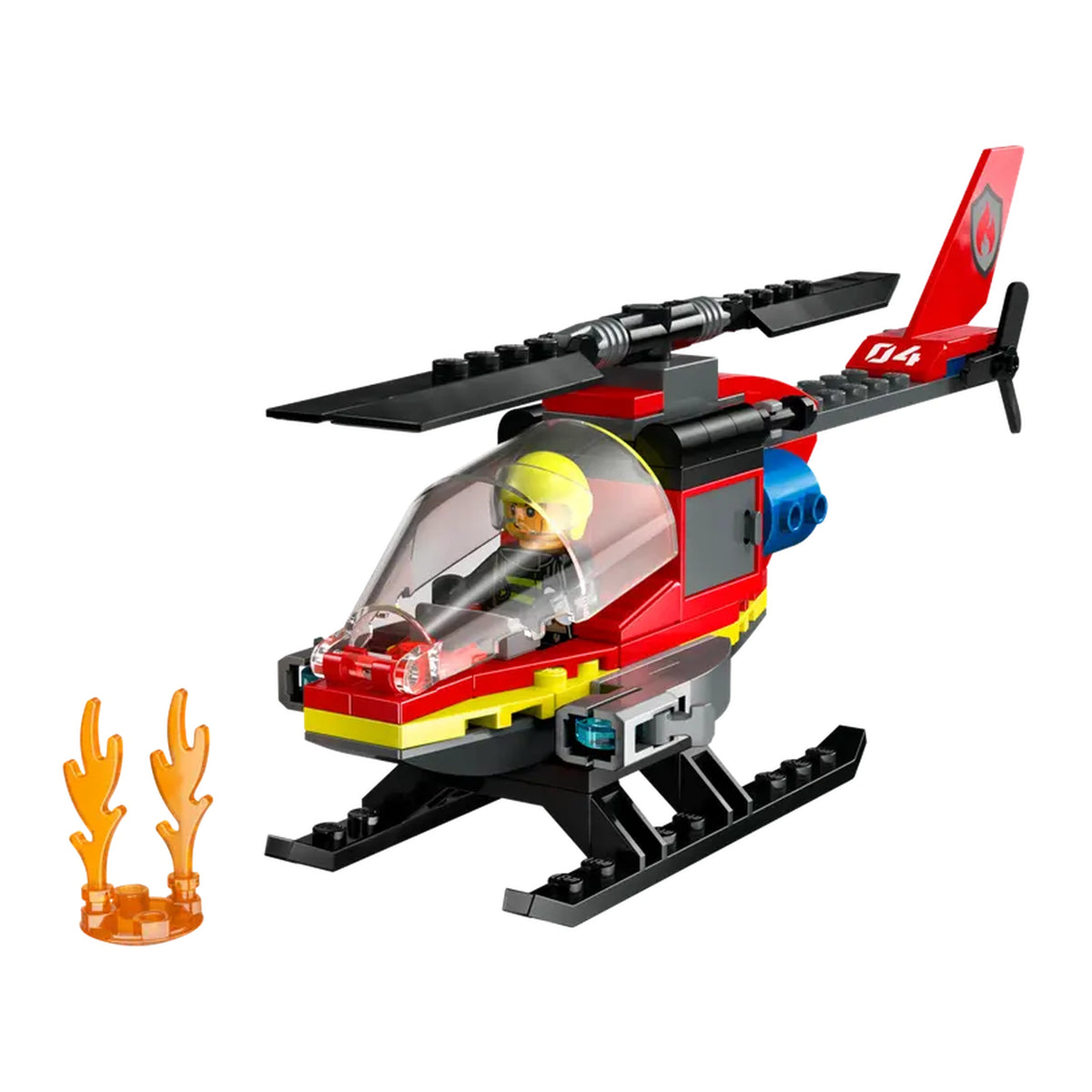 Lego - City - Fire Rescue Helicopter - Construction Set Toys