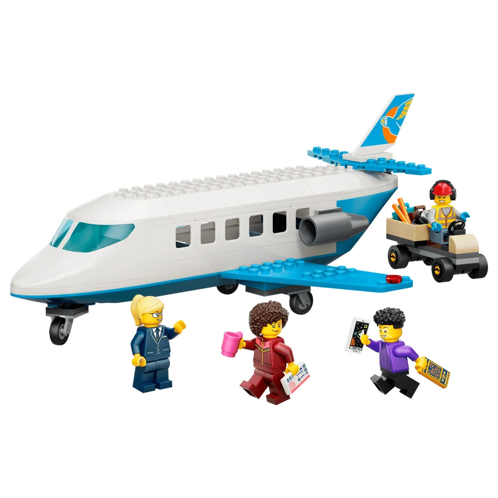 LEGO - City Passagierjet - Konstruktionsspielzeug - +4 - Spaß beim Rollenspiel - 72060492