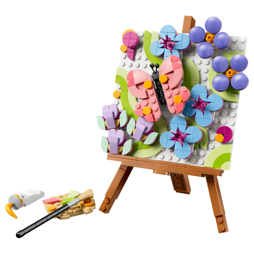 LEGO - Creator Floral Art Decor Painting - Construction Set Toys - 8+ - Kreatives Spiel - 72031390