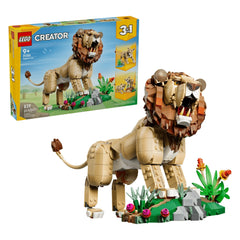 LEGO - Creator 3 In 1 Wild Animals: Majestic Lion - Konstruktionsspielzeug - +9 - 72031386