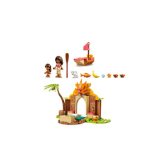 LEGO - Disney Moana Dorfhaus & Boot - Konstruktionsspielzeug - +4 - Geschenkidee - 72043282
