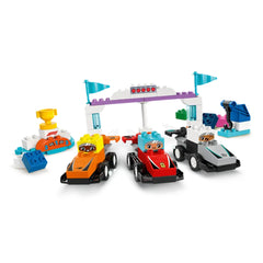 Lego - Duplo - F1® Team Race Cars & Drivers - Construction Set Toys