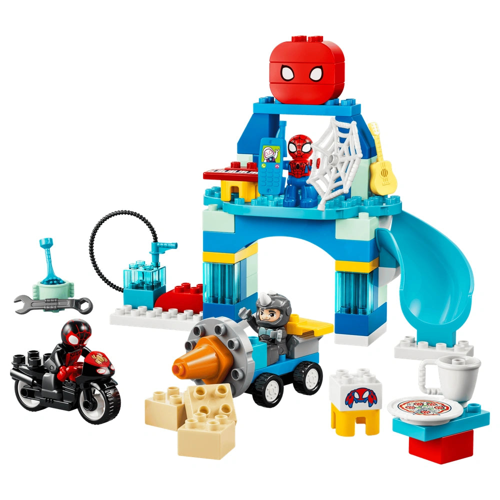 Lego - Duplo Marvel Team Spidey Webquarters Construction Set Toys - Age +2 - 10464
