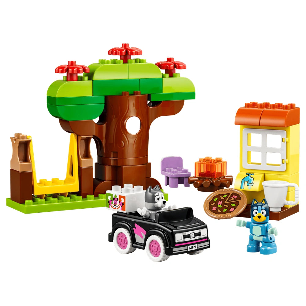 Lego - Duplo Pizza Girls with Muffin and Bluey Construction Set Toys - Age +2 - 10469