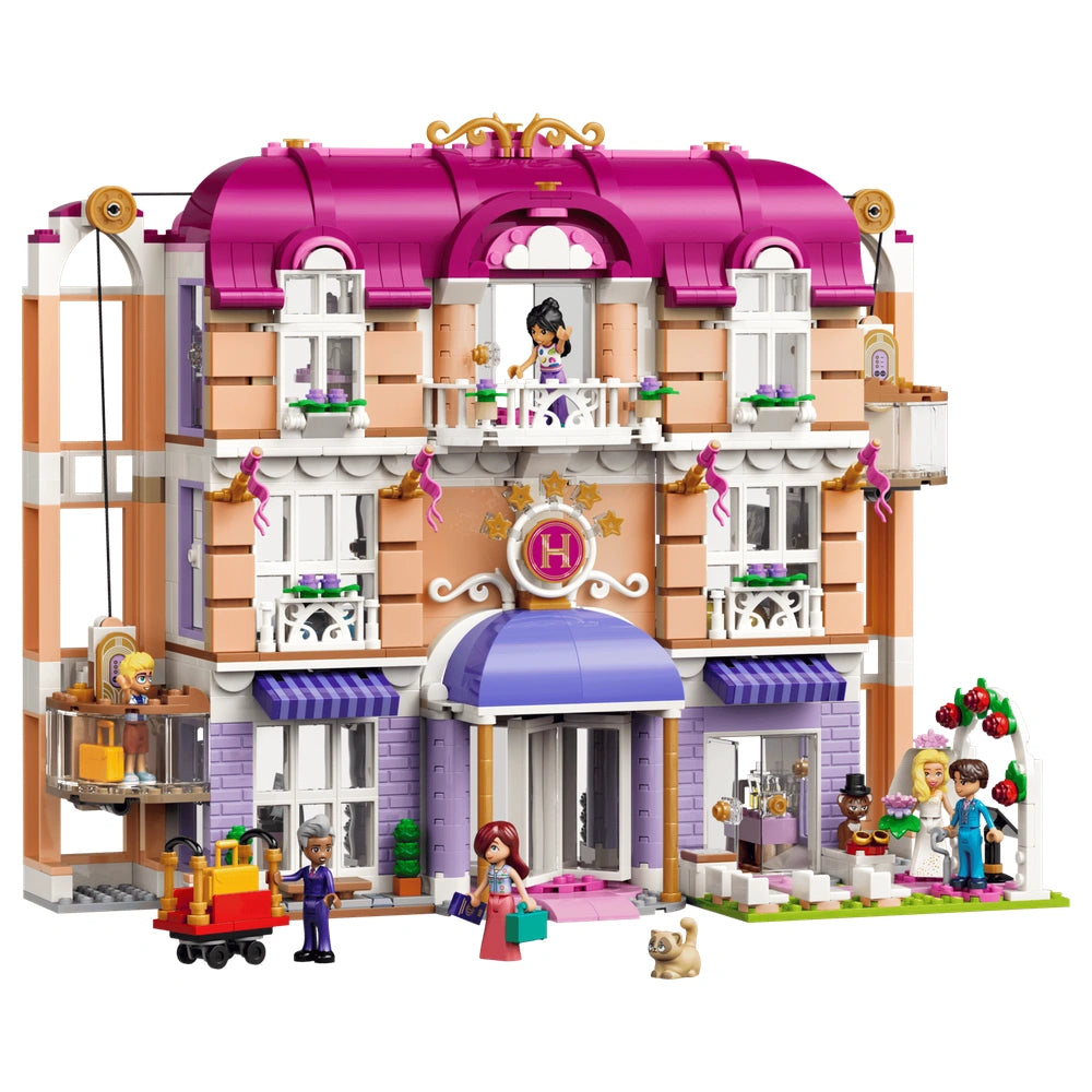 LEGO - Friends Heartlake City Grand Hotel - Konstruktionsspielzeug - +9 - Fantasievolles Spiel - 72042704