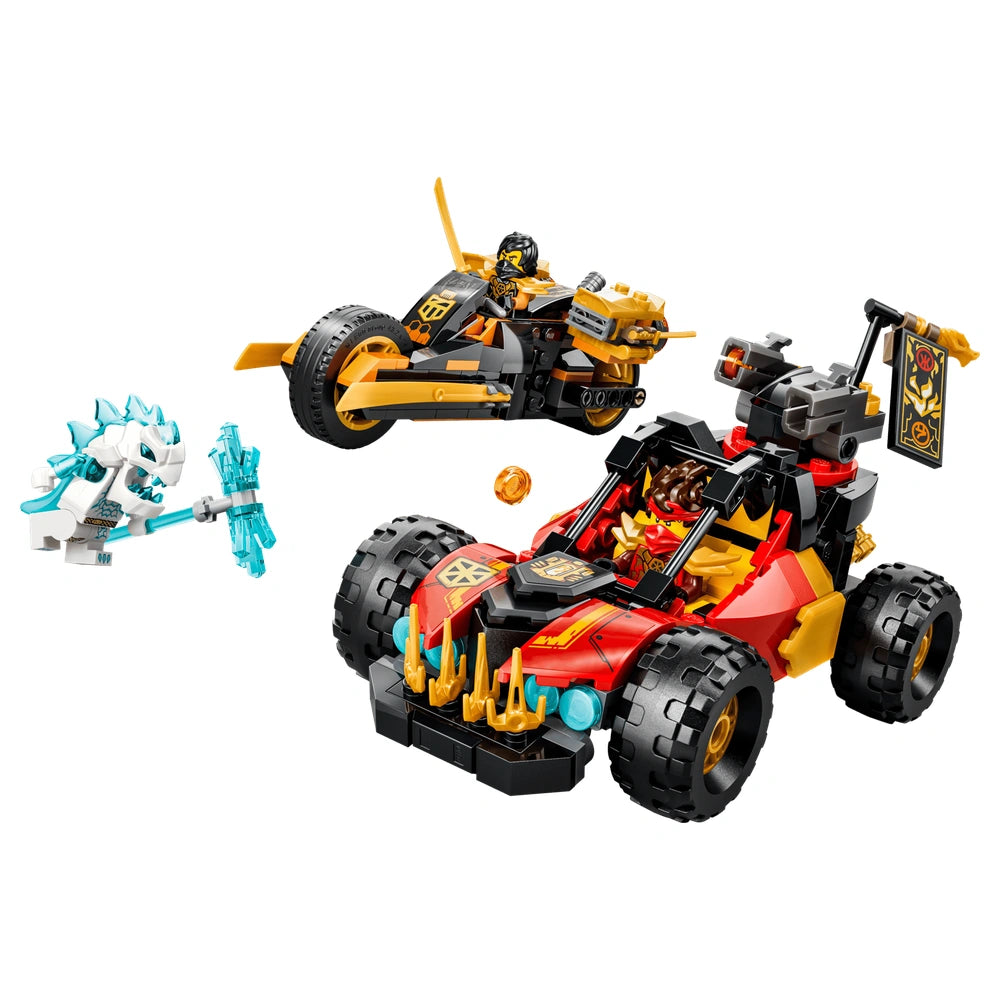 LEGO - Ninjago Kai und Coles Kombinationsfahrzeuge - Construction Set Toys - 72071864
