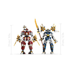 LEGO - Ninjago Die Zwillings - Titan - Mechs - Konstruktionsspielzeug - +12 - Actionfiguren - 72071870