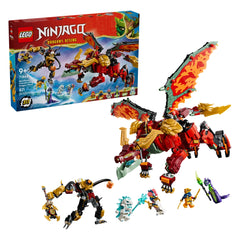 LEGO - Ninjago Wyldfyre's Transforming Dragon Mech - Konstruktionsspielzeug - +9 - 72071868