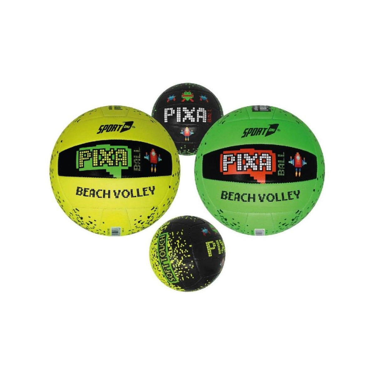 Mandelli - Pixa Beach Volleyball 23 cm - Sportspielzeug