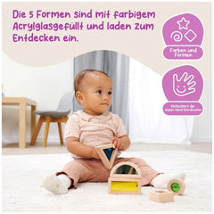 Montessori - Fensterbauklötze Set - Lernspielzeug