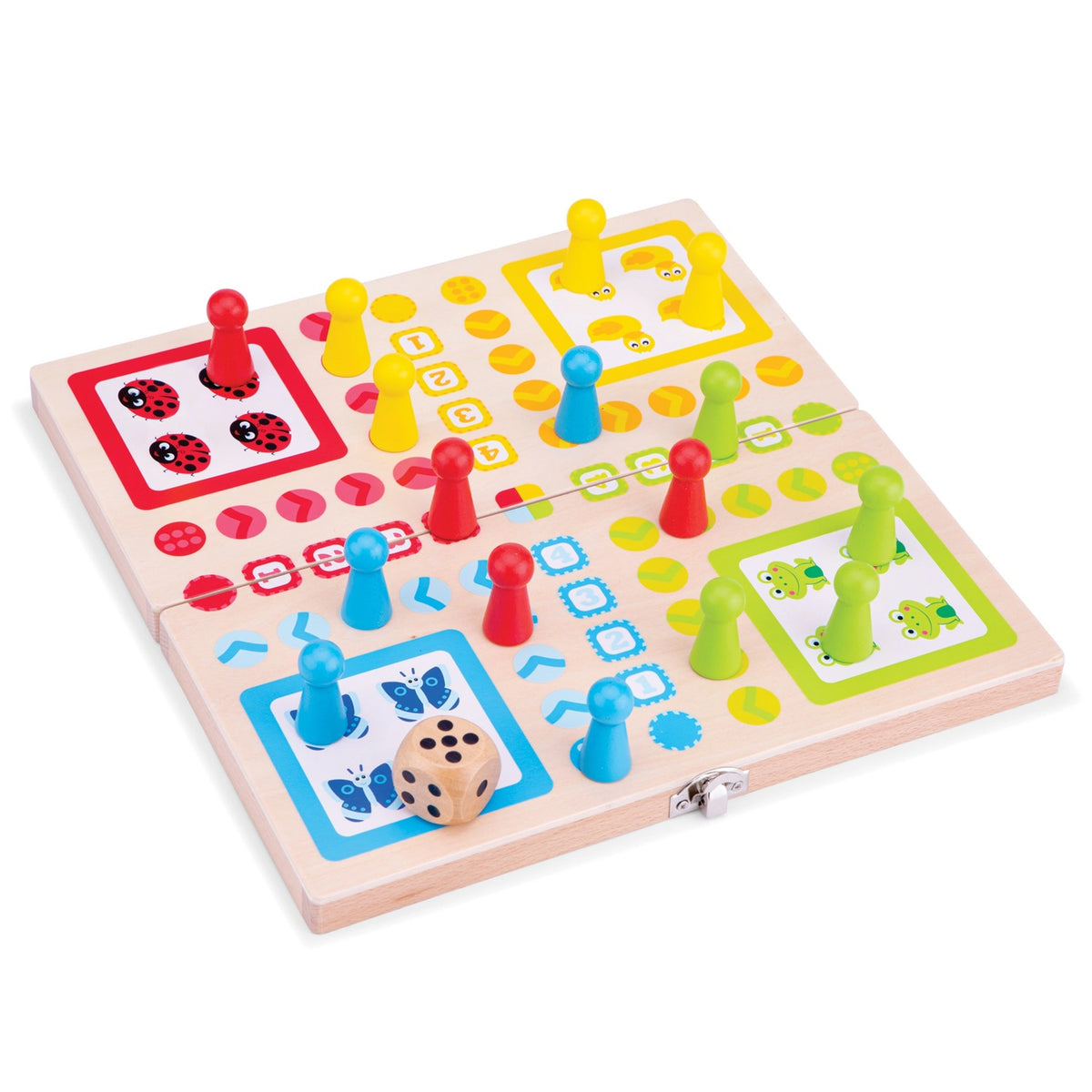 Neue Klassiker Spielzeuge - Ludo Spiel - Brettspiele